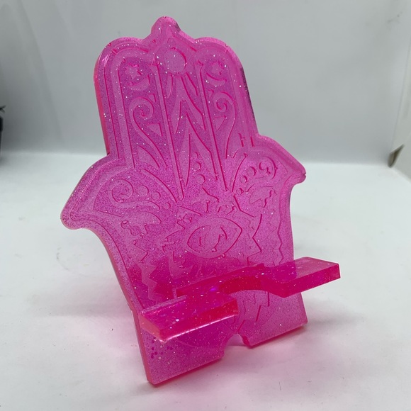 Hamsa Hand Phone Rest Cell Phone Stand - Picture 2 of 10